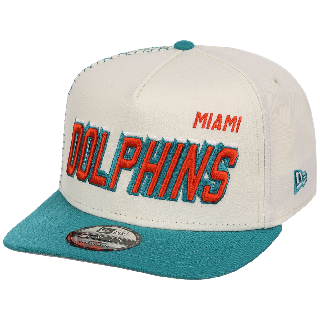 Miami Dolphins NFL Gridlock New Era 9FIFTY A-Frame