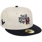 Houston Texans 'Still Reppin' (Chrome/Navy) Houston Crown the City New Era 59FIFTY