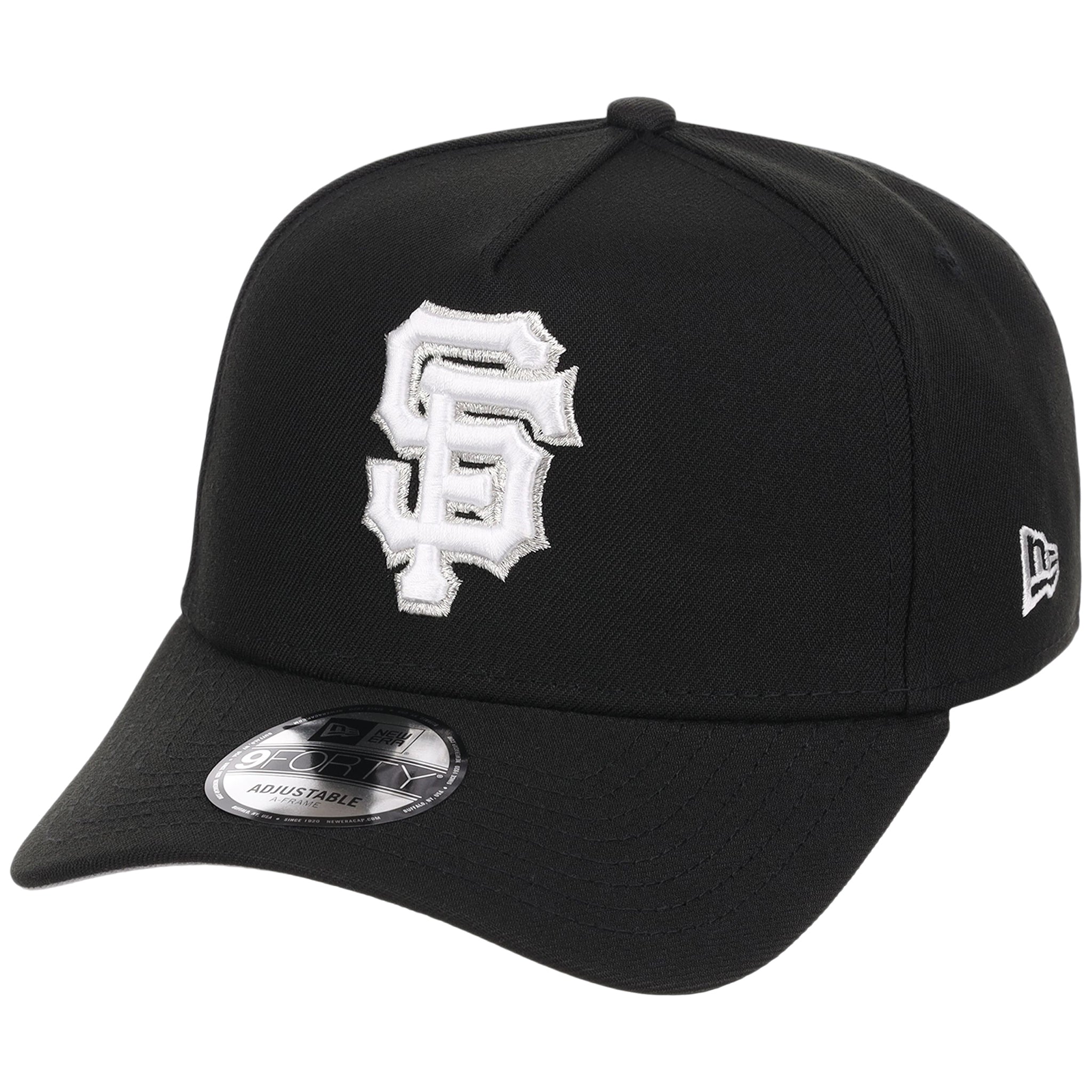 San Francisco Giants MLB Black x White FASHION CORE New Era 9FORTY A-Frame