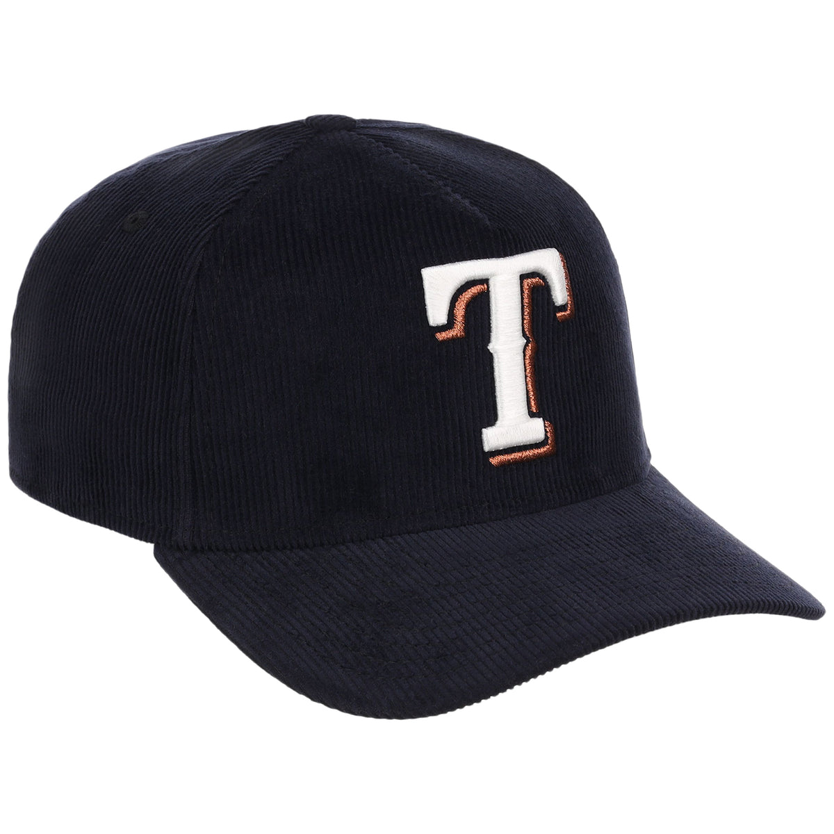 Texas Rangers MLB Navy Cord FASHION CORE New Era 9FORTY A-Frame