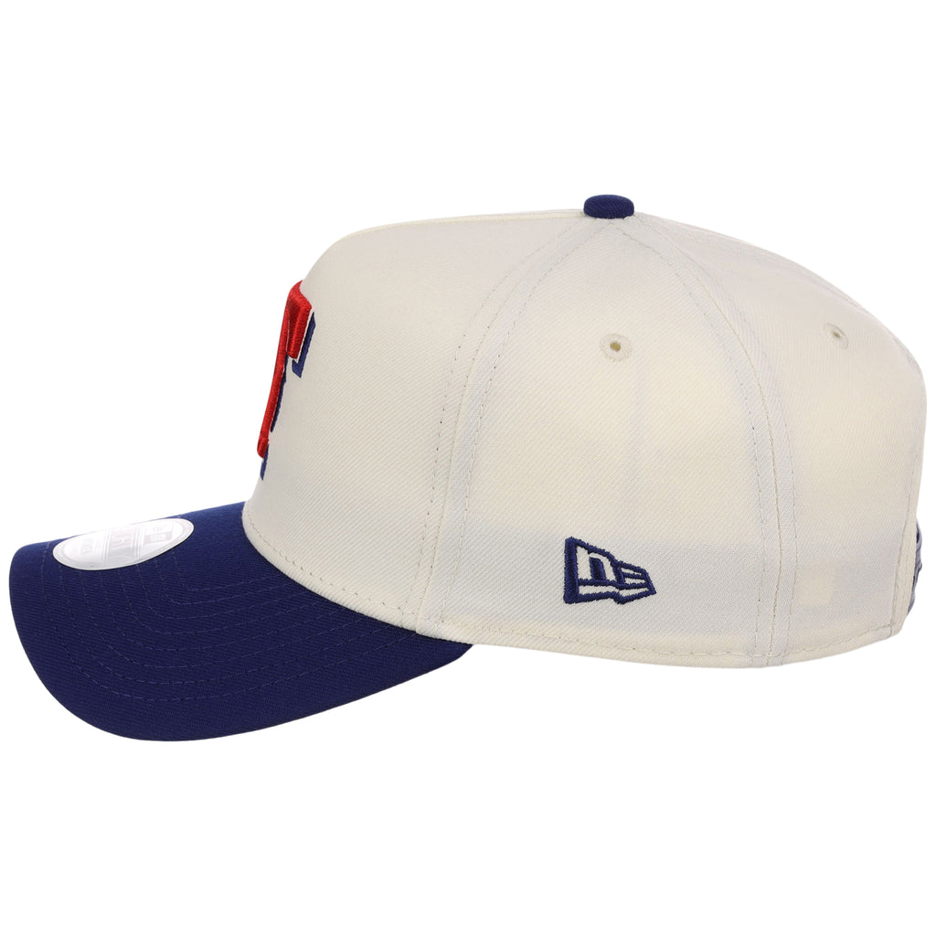 Texas Rangers Women's New Era 9FORTY Chrome OTC A-Frame