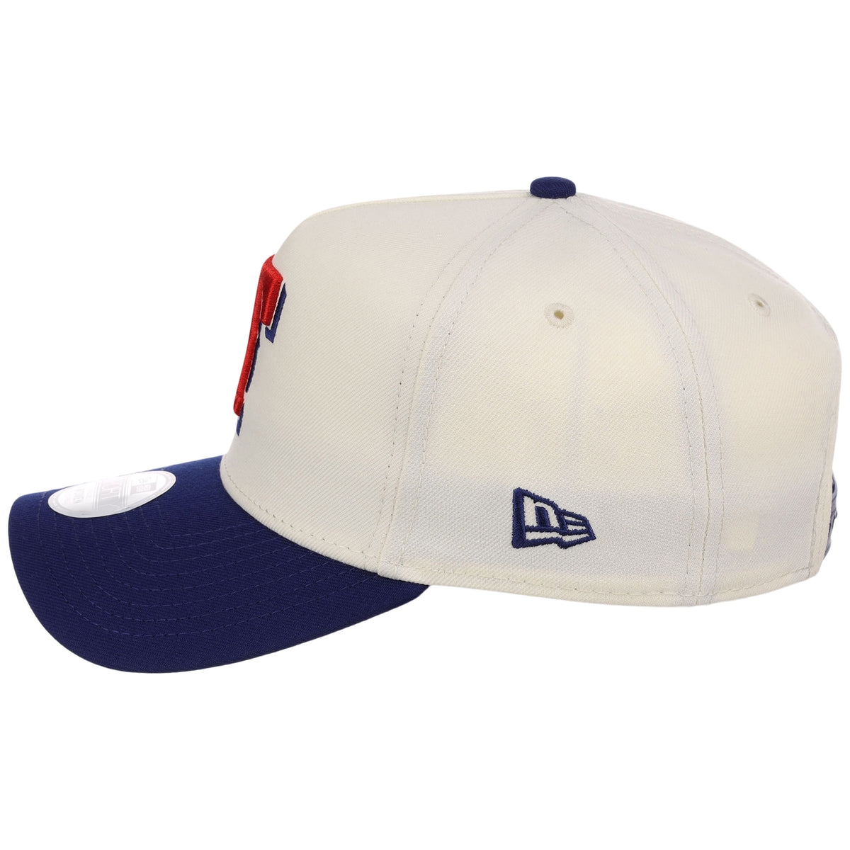 Texas Rangers Women's New Era 9FORTY Chrome OTC A-Frame