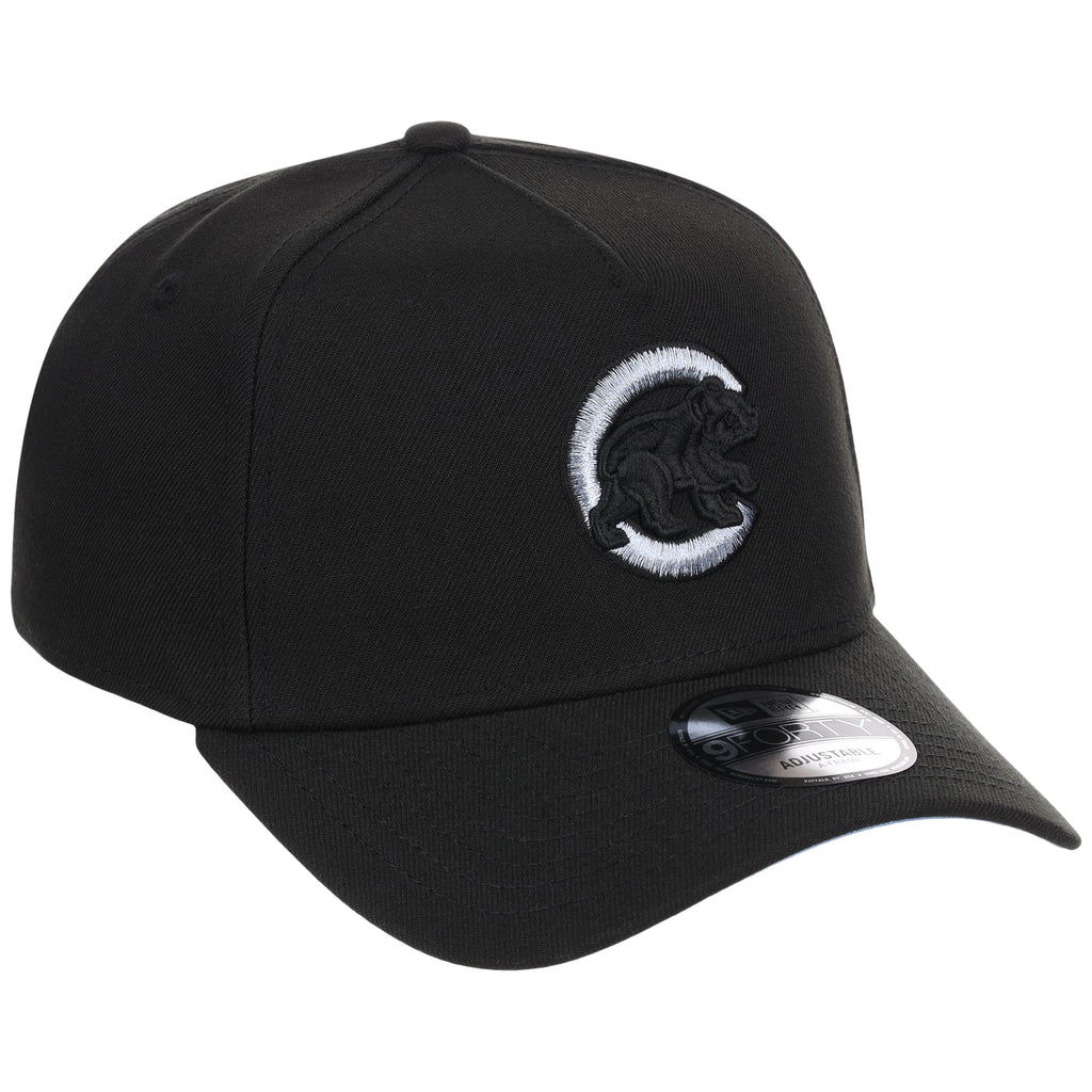 Chicago Cubs MLB Black Sky FASHION CORE New Era 9FORTY A-Frame