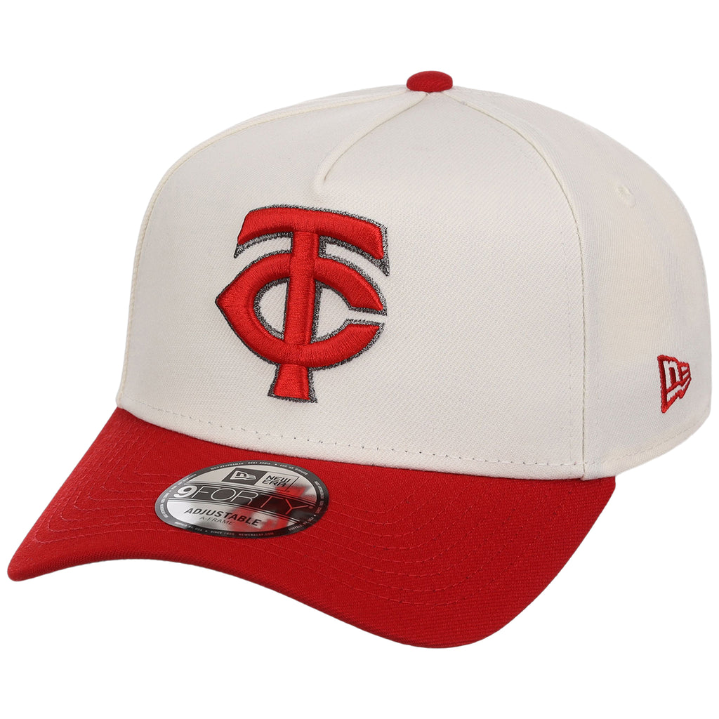 Minnesota Twins MLB Chrome x Red FASHION CORE New Era 9FORTY A-Frame