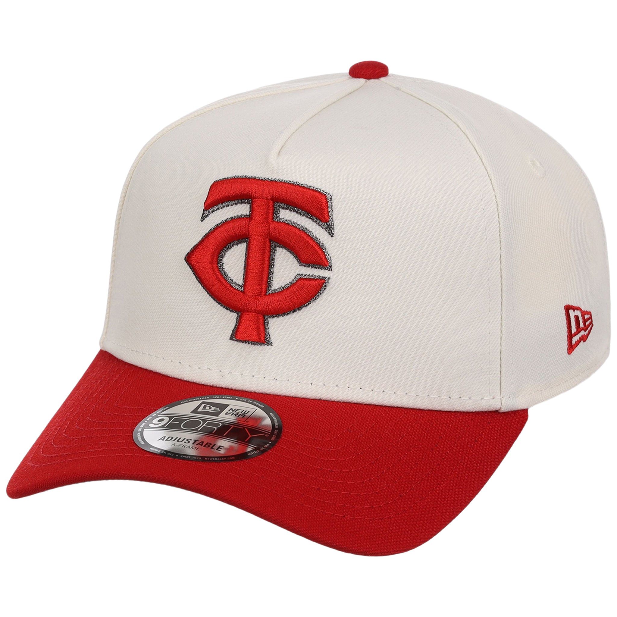 Minnesota Twins MLB Chrome x Red FASHION CORE New Era 9FORTY A-Frame