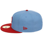 Chicago Cubs MLB Flipmode 2.0 New Era 59FIFTY (Sky/Red/Gray)
