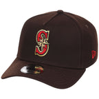 Seattle Mariners MLB Burnt Wood FASHION CORE New Era 9FORTY A-Frame