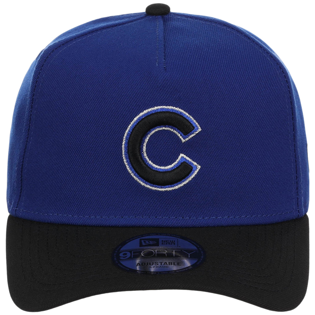 Chicago Cubs MLB Royal x Black FASHION CORE New Era 9FORTY A-Frame