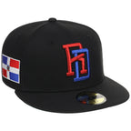 Crown the Country: Dominican Republic New Era 59FIFTY (Black/Black)