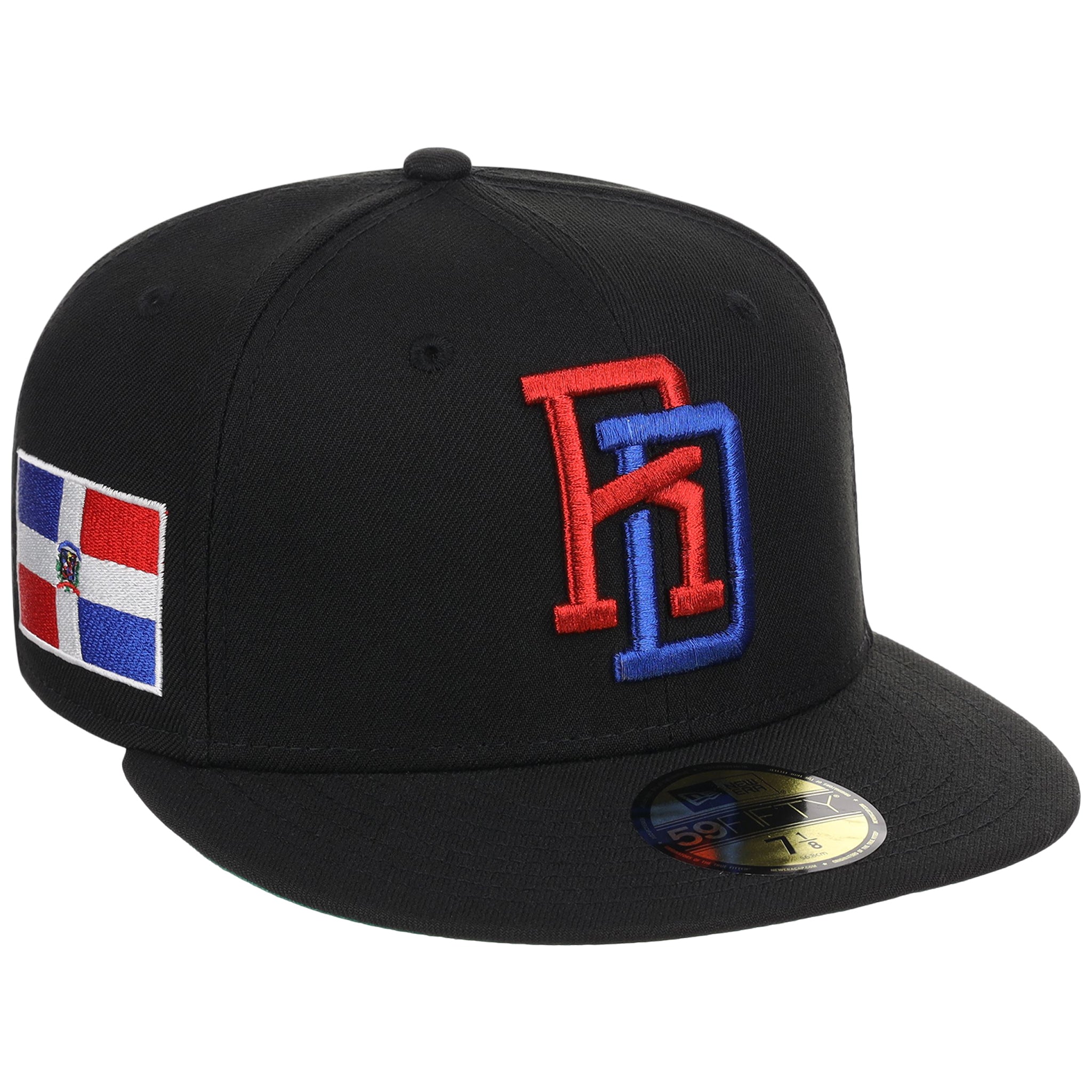 Crown the Country: Dominican Republic New Era 59FIFTY (Black/Black)