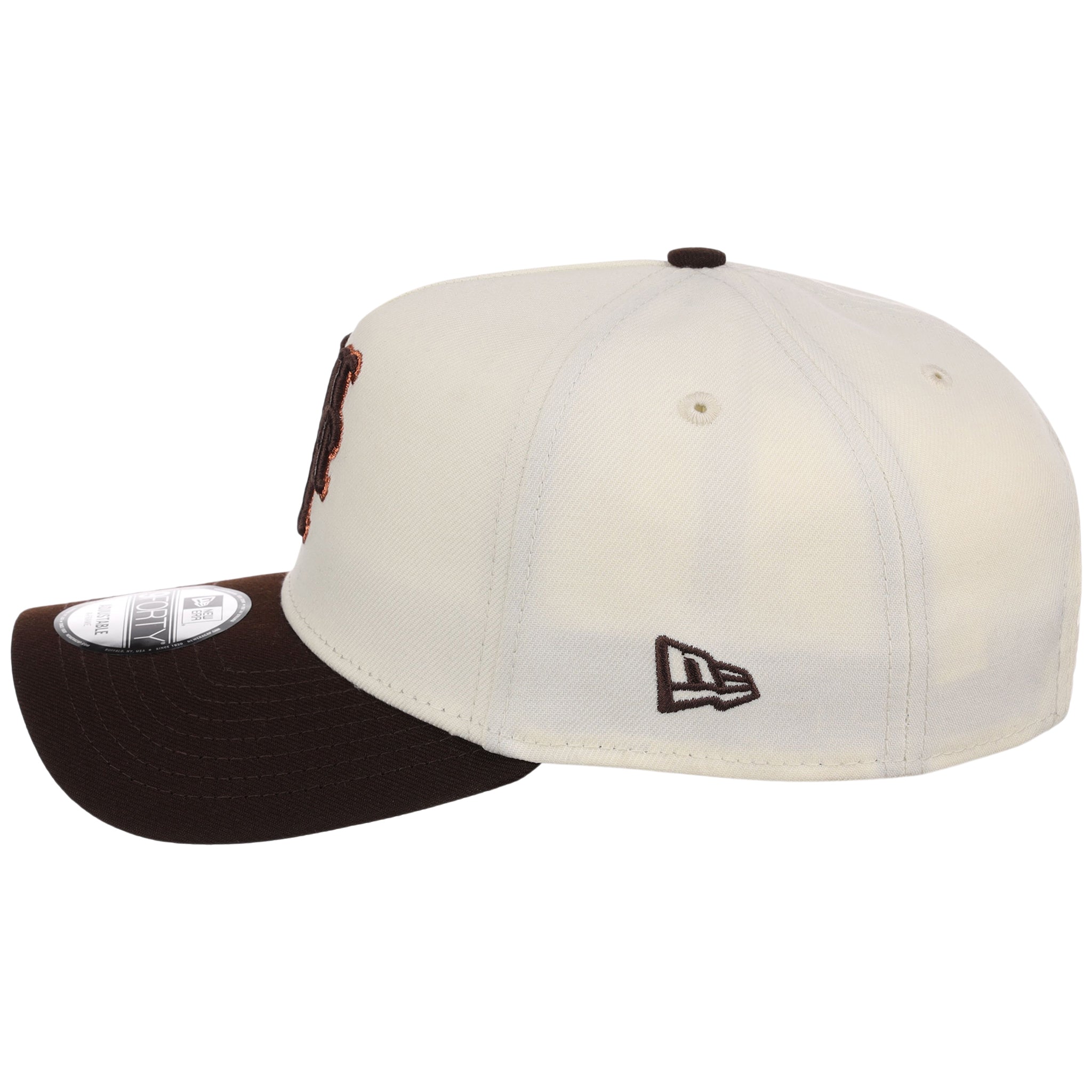 New York Mets MLB Chrome x Burnt Wood FASHION CORE New Era 9FORTY A-Frame