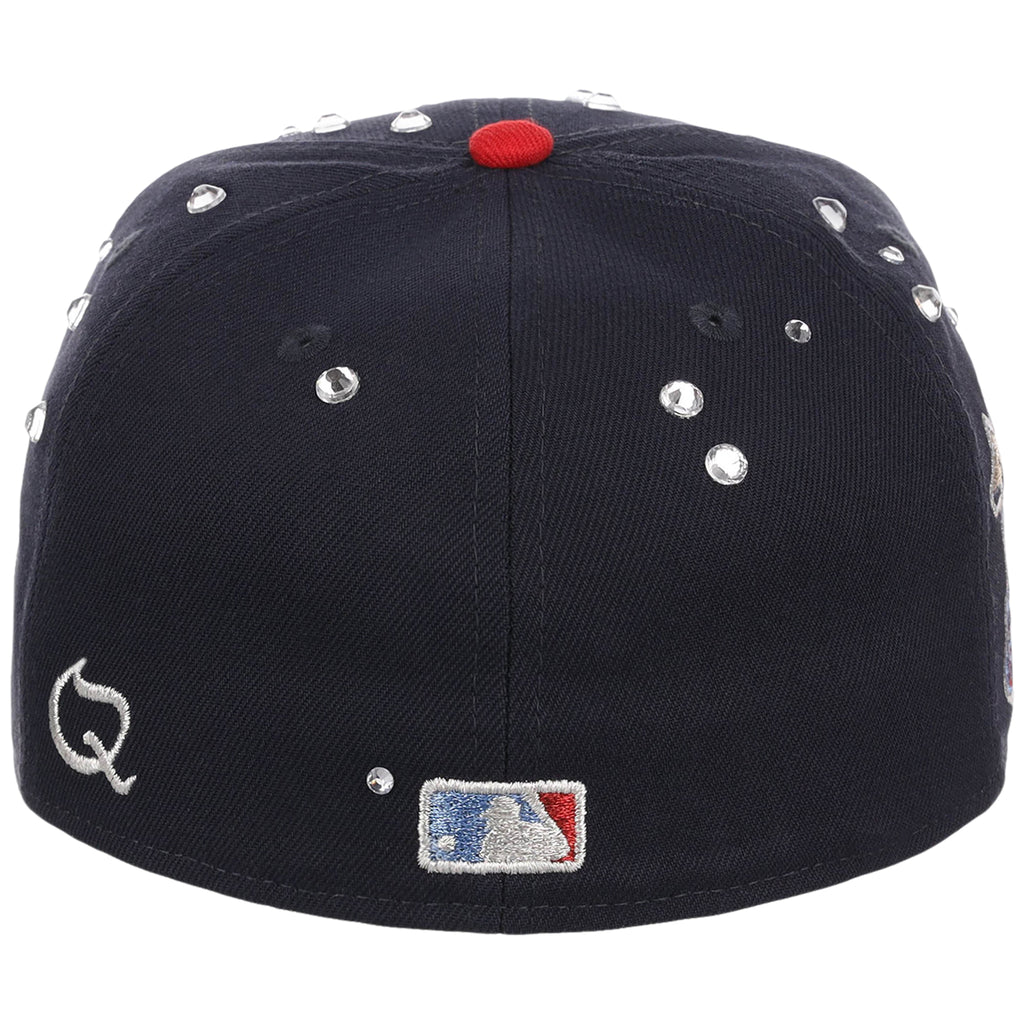 Atlanta Braves Quavo Georgia Pack Collection - New Era 59FIFTY "Iced Out" (Navy/Red)