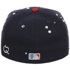 Atlanta Braves Quavo Georgia Pack Collection - New Era 59FIFTY "Iced Out" (Navy/Red)