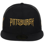 Pittsburgh Pirates MLB City Connect - Black Metallics New Era 59FIFTY