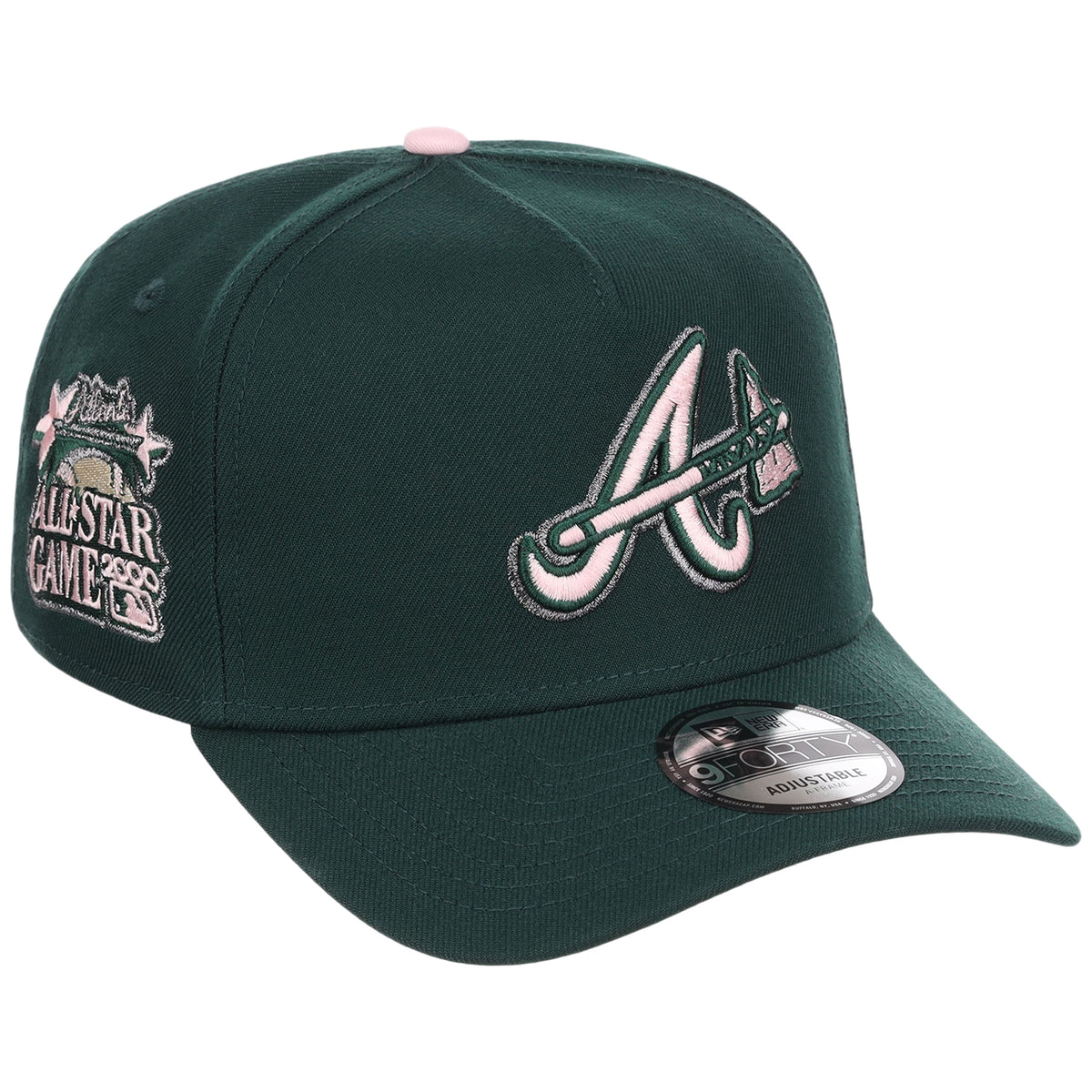 Atlanta Braves MLB Emerald Bloom New Era 9FORTY A-Frame