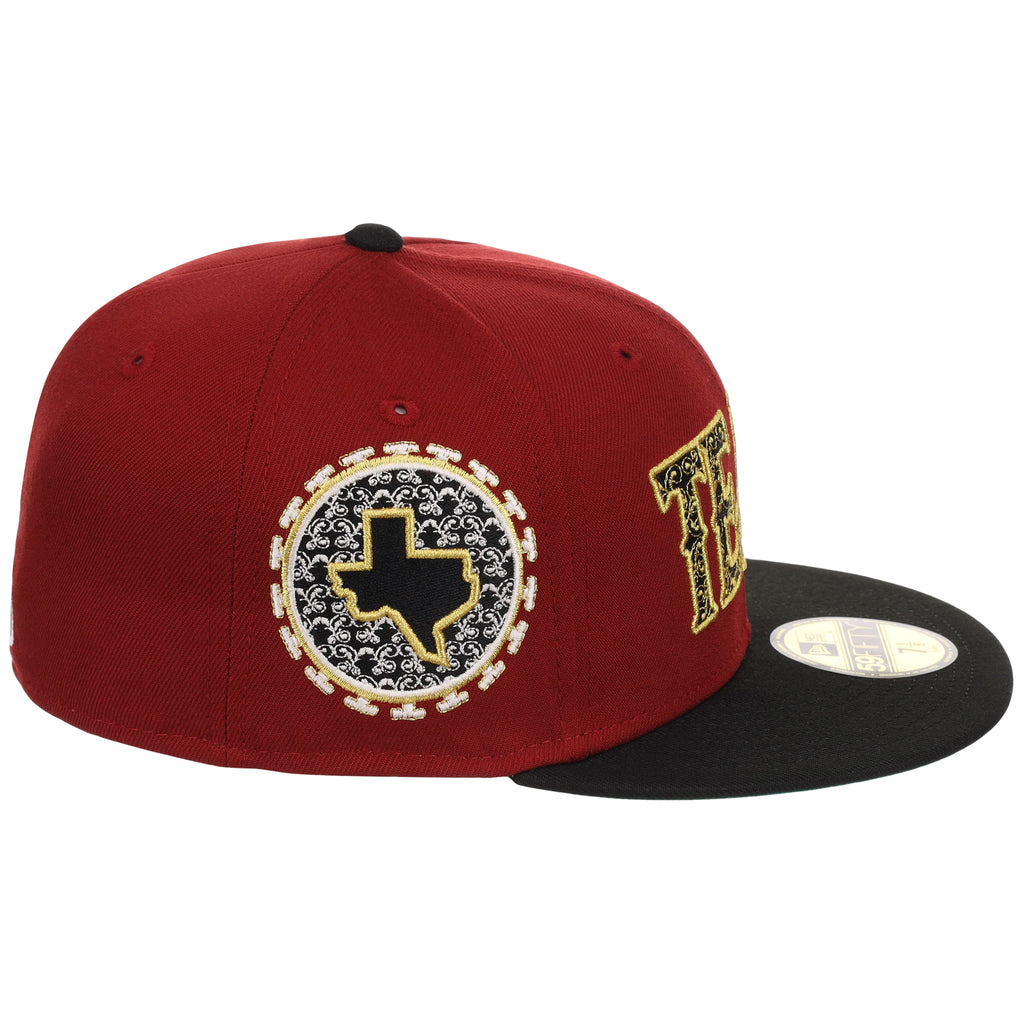 Texas Rangers Dallas Crown the City New Era 59FIFTY (Red/Black) – 3