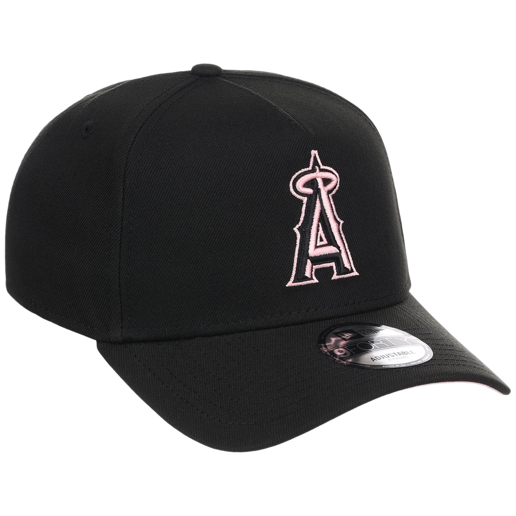 Anaheim Angels MLB Black x Pink FASHION CORE New Era 9FORTY A-Frame