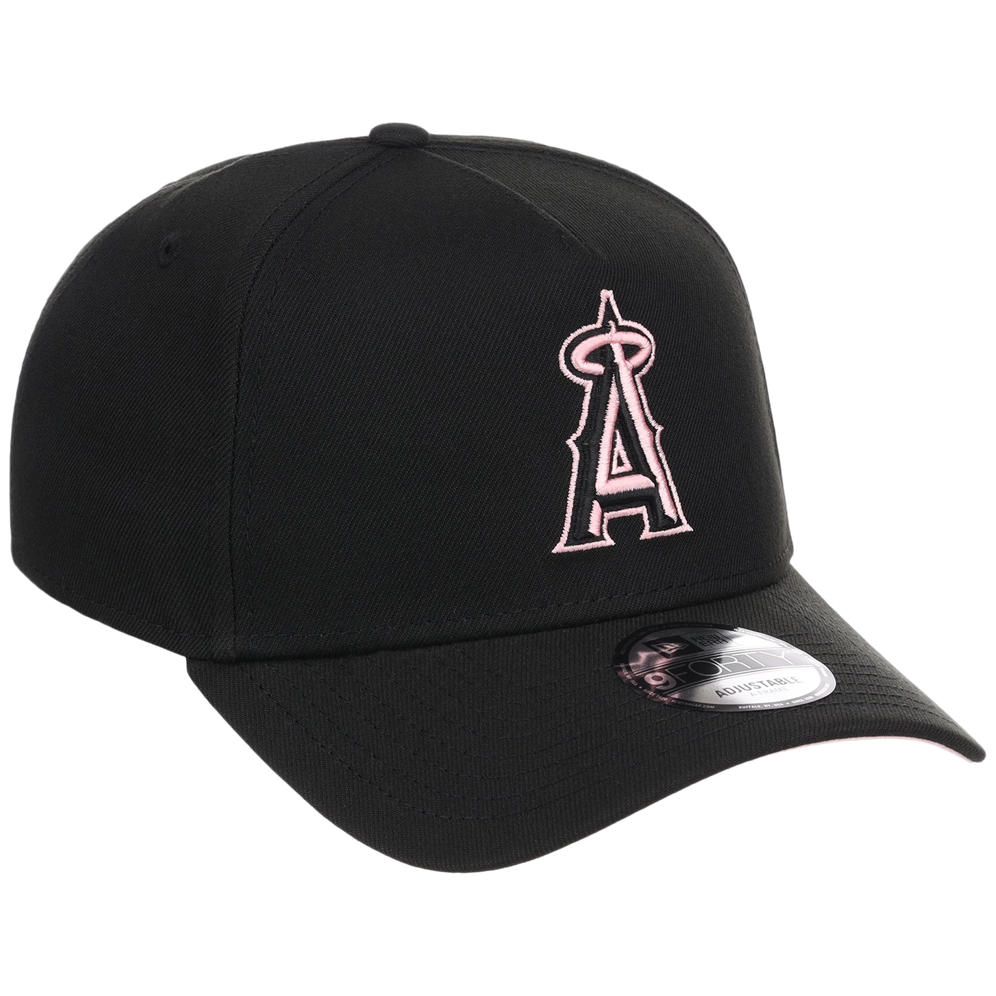 Anaheim Angels MLB Black x Pink FASHION CORE New Era 9FORTY A-Frame