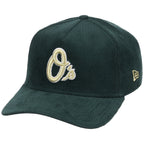 Baltimore Orioles MLB Dark Green Cord FASHION CORE New Era 9FORTY A-Frame