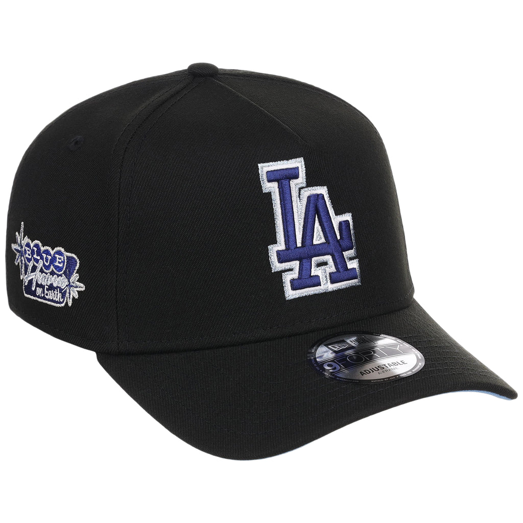 Los Angeles Dodgers Blue Heaven New Era 9FORTY A-Frame (Black/Black)