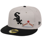 Chicago White Sox (Stone/Black) Chicago Southside Crown the City New Era 59FIFTY