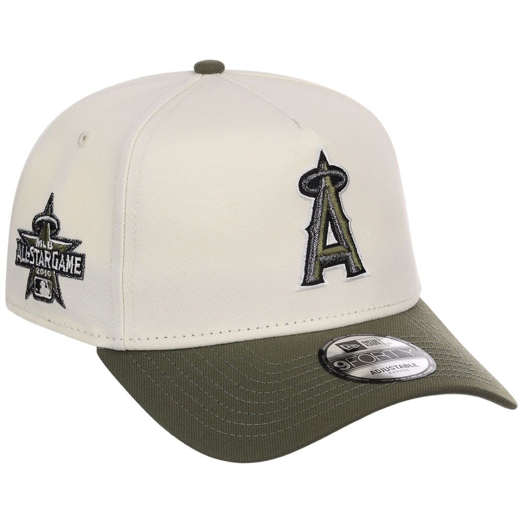 Los Angeles Angels MLB Chrome Olive New Era 9FORTY