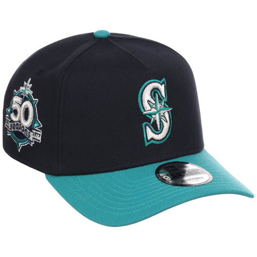Seattle Mariners Seattle Variety Pack New Era 9FORTY A-Frame (Navy/Teal)