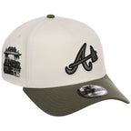 Atlanta Braves MLB Chrome Olive New Era 9FORTY