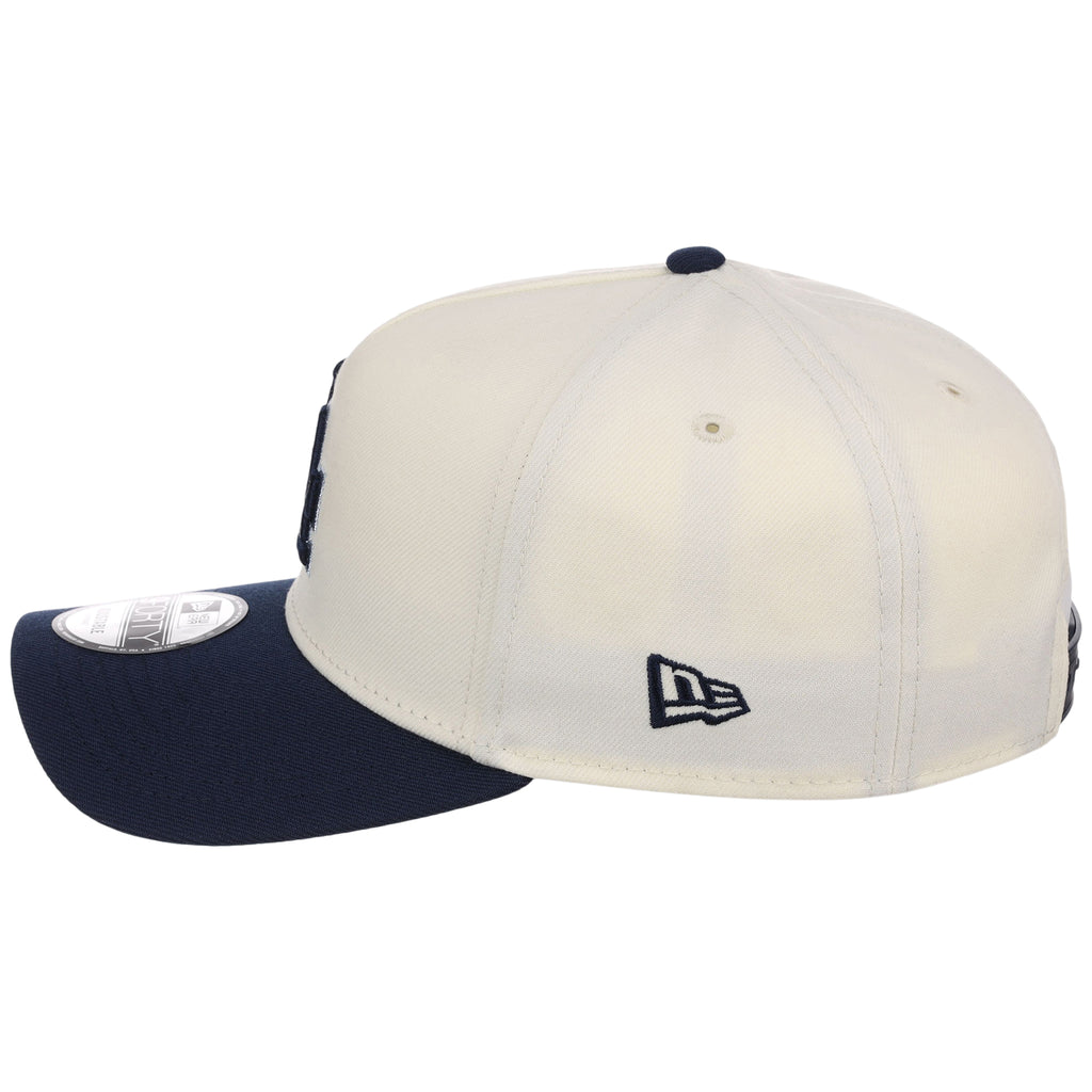 Los Angeles Dodgers MLB Chrome x Navy FASHION CORE New Era 9FORTY A-Frame