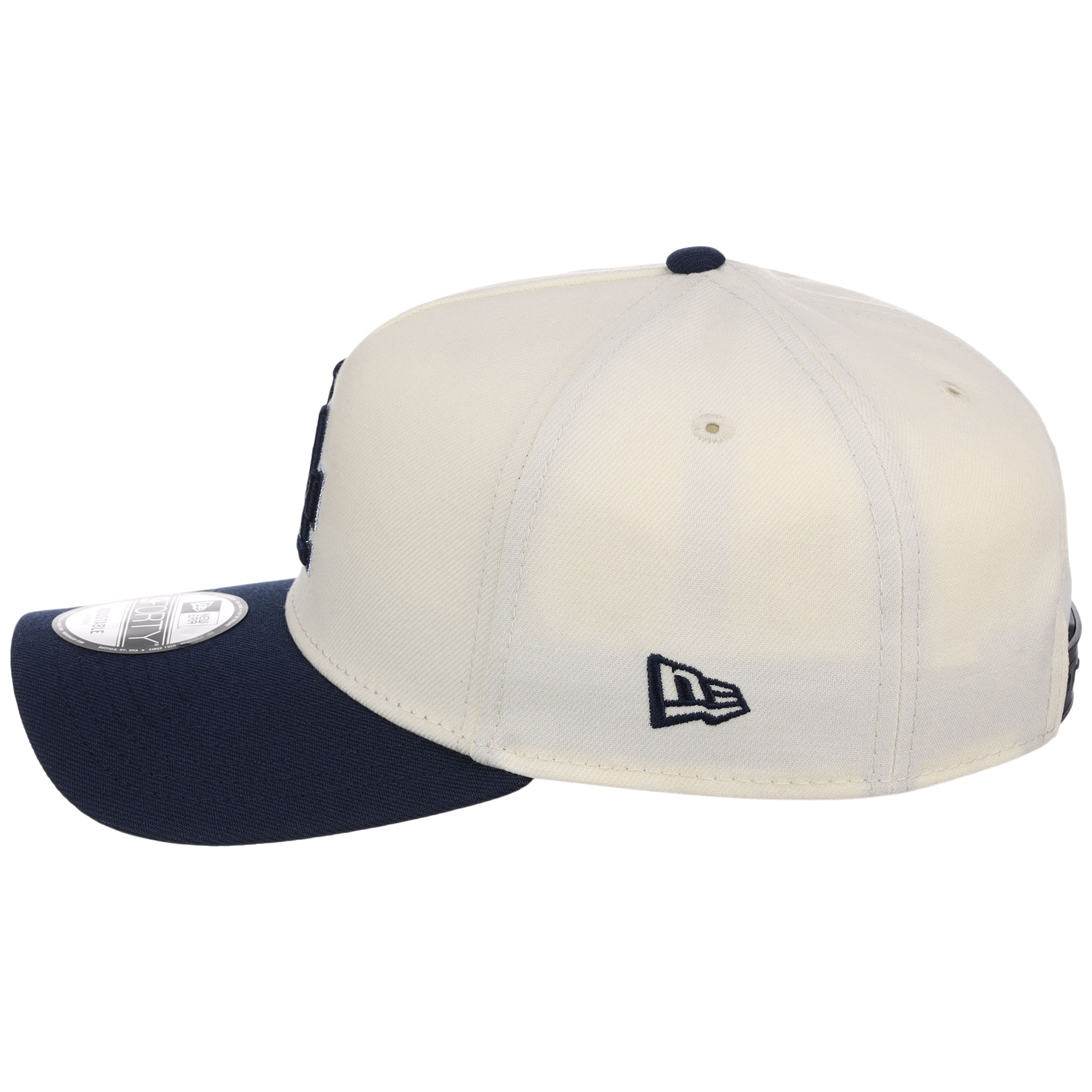 Los Angeles Dodgers MLB Chrome x Navy FASHION CORE New Era 9FORTY A-Frame