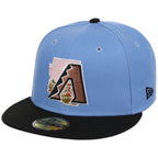 Arizona Diamondbacks Phoenix Crown the City New Era 59FIFTY (Blue/Black)