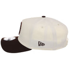 San Francisco Giants MLB Chrome x Burnt Wood FASHION CORE New Era 9FORTY A-Frame