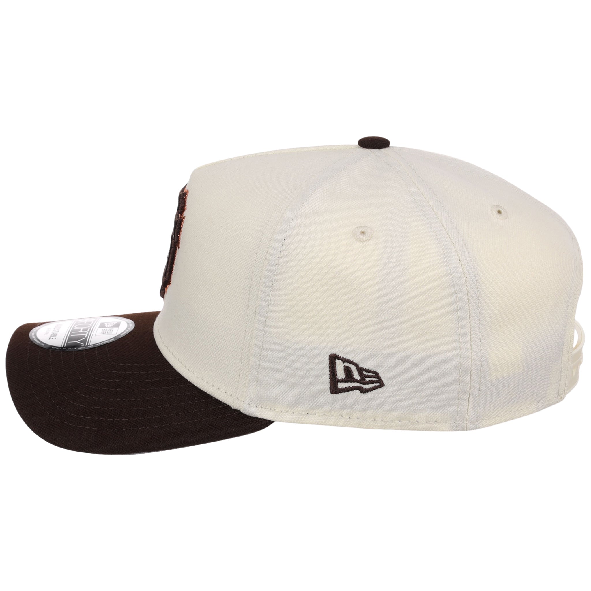 San Francisco Giants MLB Chrome x Burnt Wood FASHION CORE New Era 9FORTY A-Frame