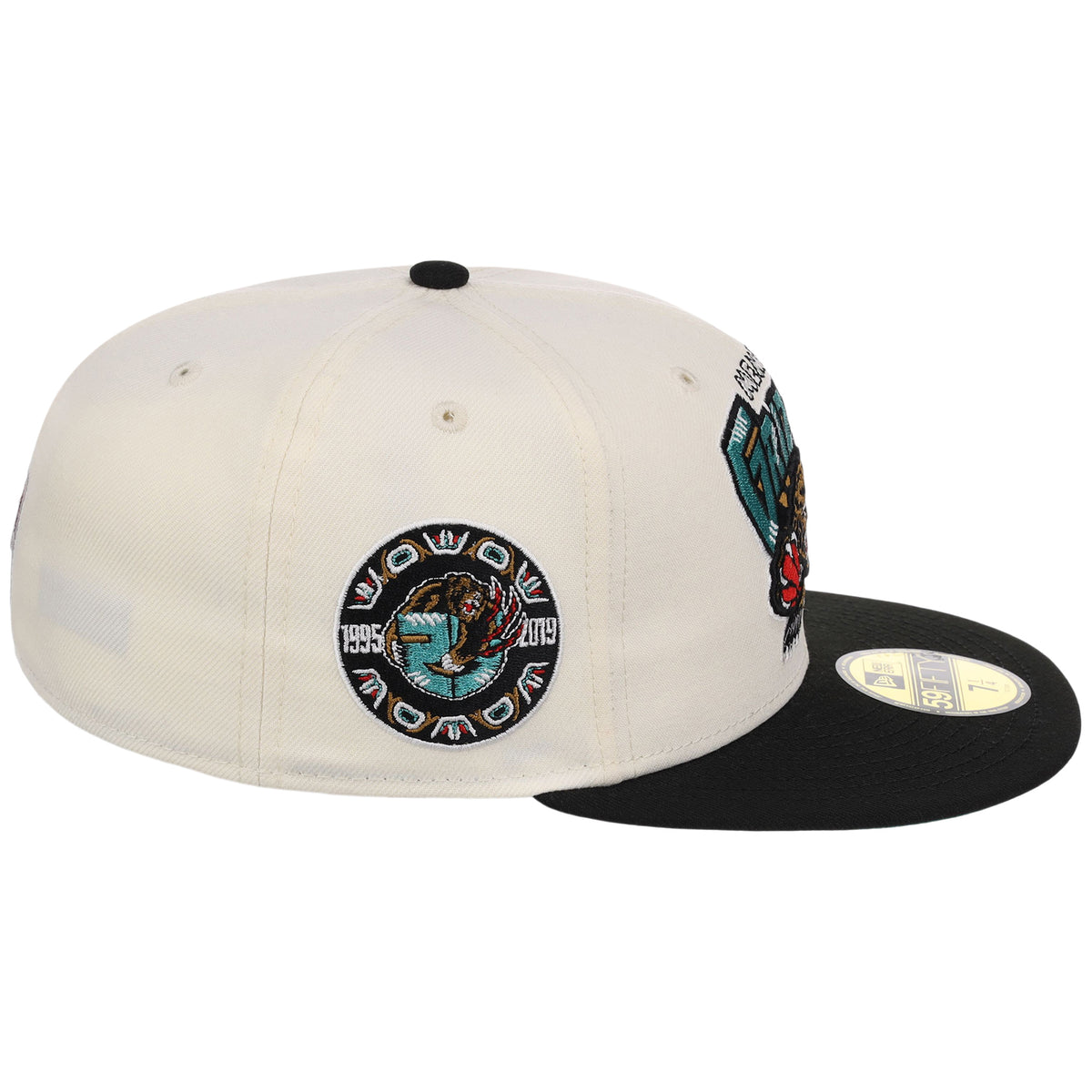 Memphis Grizzlies NBA Chrome OTC New Era 59FIFTY (Chrome/Black)