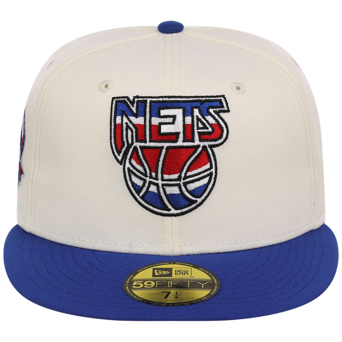 New Jersey Nets NBA Chrome OTC New Era 59FIFTY (Chrome/Royal)