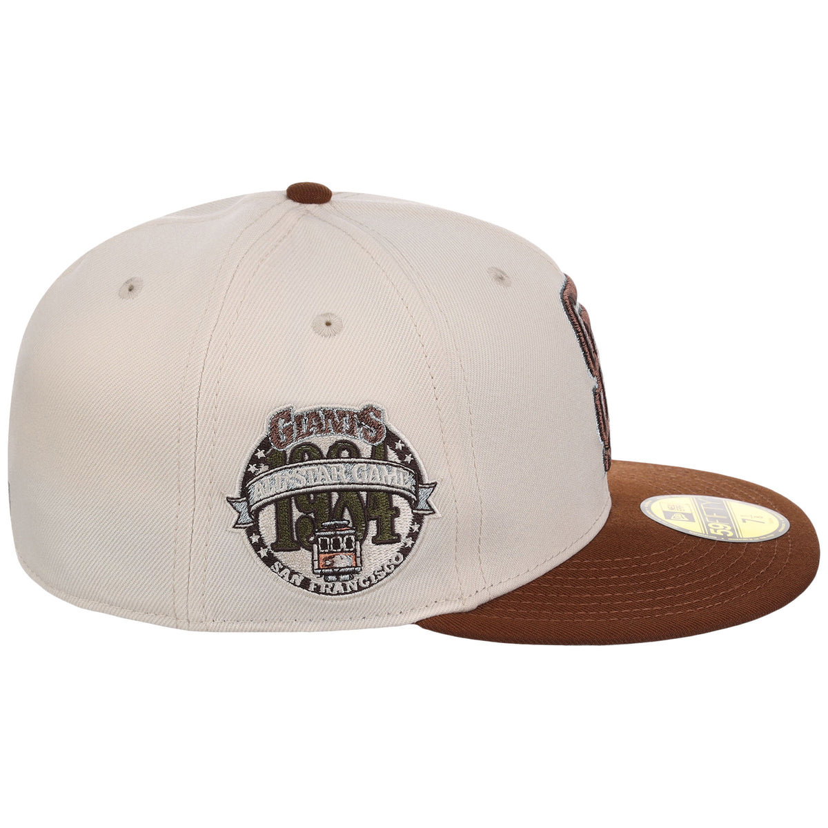 San Francisco Giants MLB Auburn Cream New Era 59FIFTY