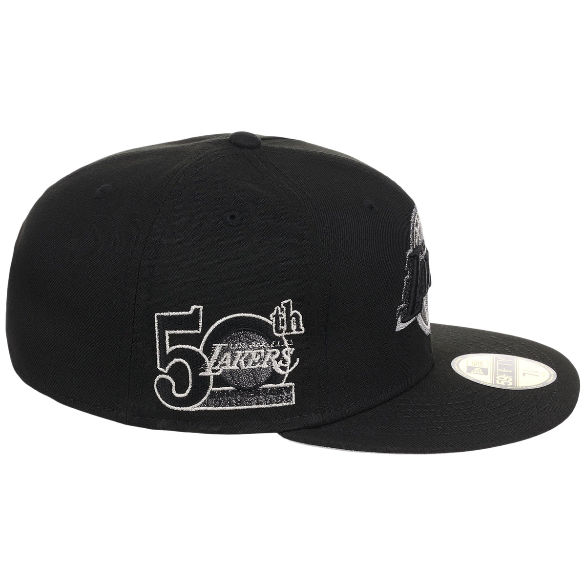 Los Angeles Lakers NBA Liquid Titanium New Era 59FIFTY