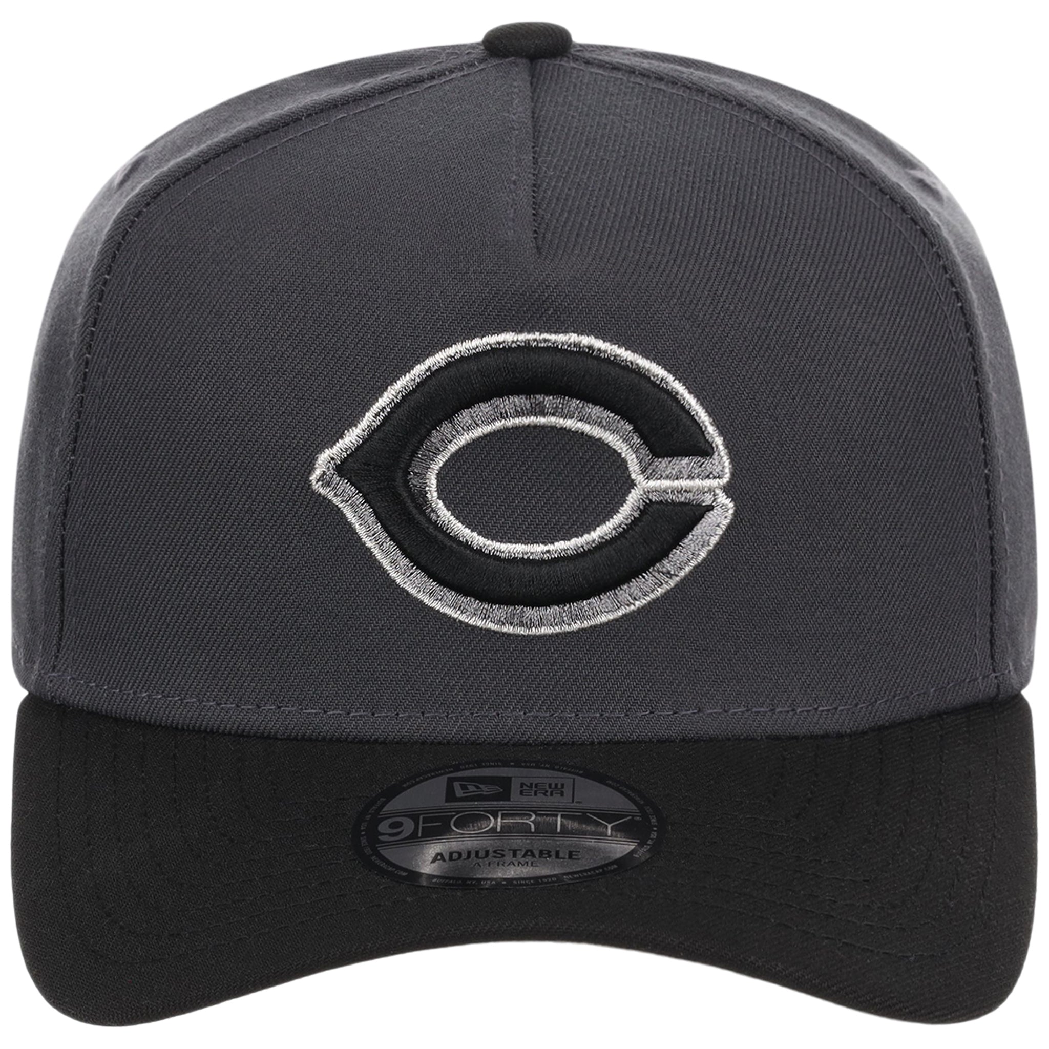 Cincinnati Reds MLB Graphite x Black FASHION CORE New Era 9FORTY A-Frame