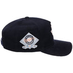 Texas Rangers MLB Peach Ice Navy Cord New Era 9FORTY A-Frame – 3