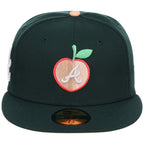 Atlanta Braves Peach Atlanta Crown the City New Era 59FIFTY
