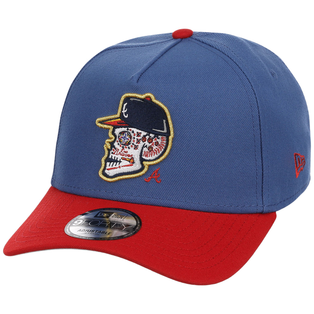 Atlanta Braves Skull Atlanta Crown the City New Era 9FORTY