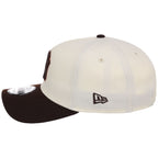 New York Yankees MLB Chrome x Burnt Wood FASHION CORE New Era 9FORTY A-Frame