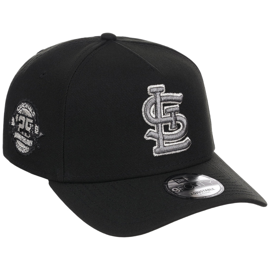 St. Louis Cardinals MLB Liquid Titanium New Era 9FORTY A-Frame
