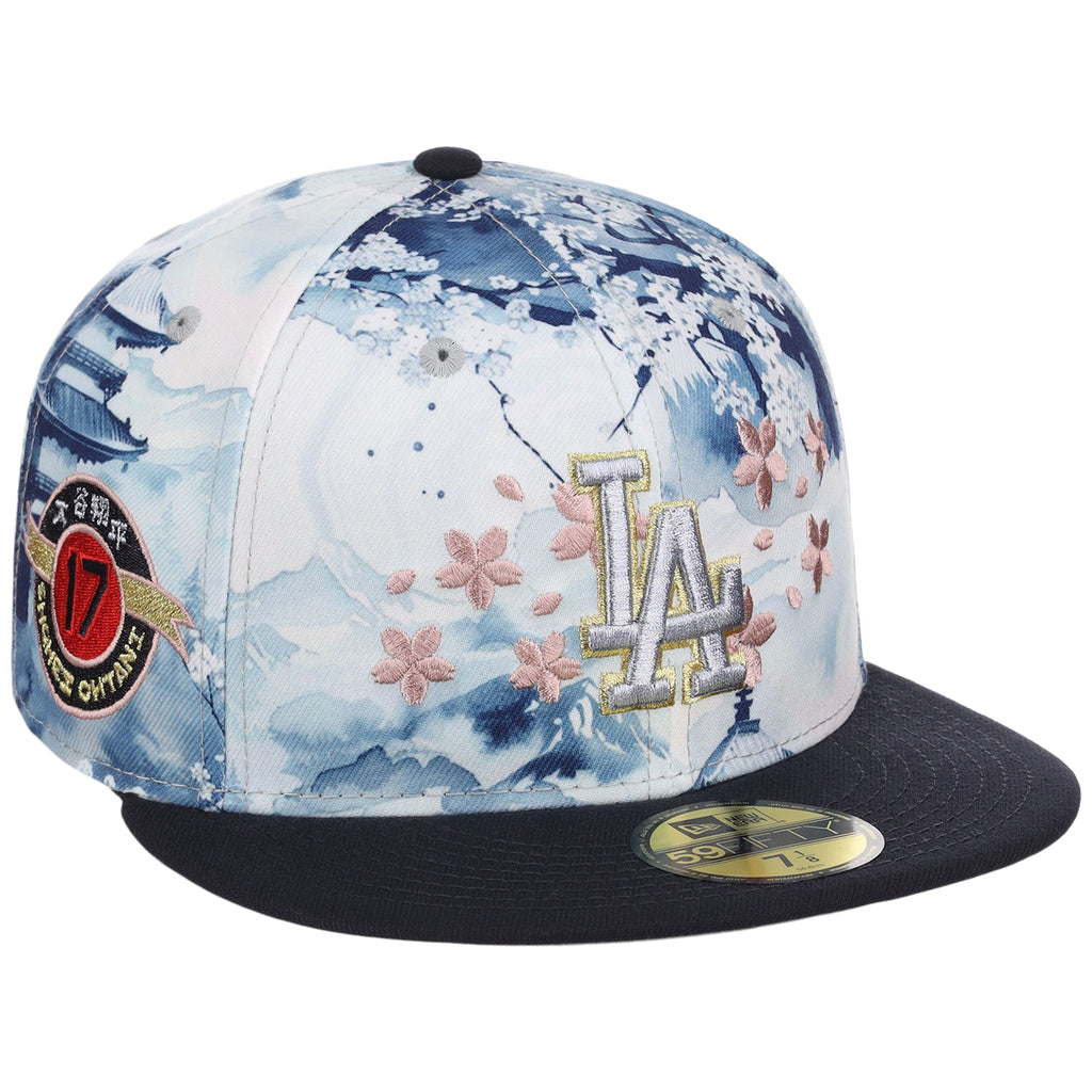 Los Angeles Dodgers Pacific Canvas New Era 59FIFTY (Multi/Dark Royal)
