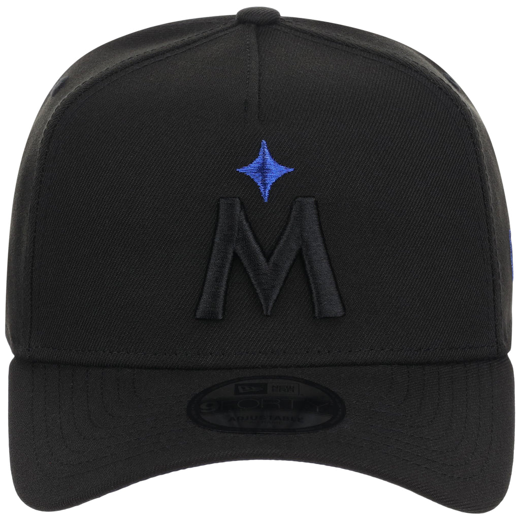 Minnesota Twins MLB Black x Royal FASHION CORE New Era 9FORTY A-Frame