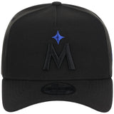 Minnesota Twins MLB Black x Royal FASHION CORE New Era 9FORTY A-Frame