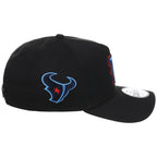 Houston Texans NFL Black Dome New Era 9FORTY A-Frame