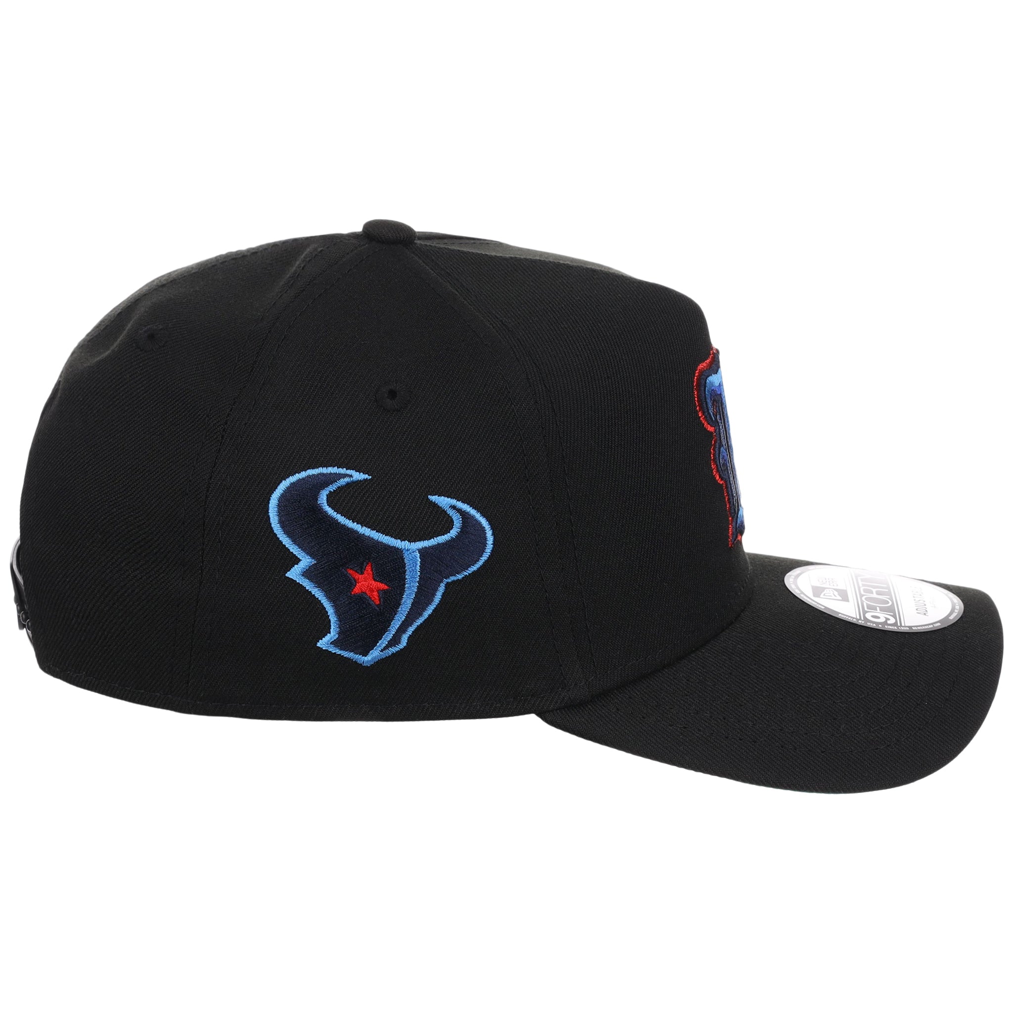 Houston Texans NFL Black Dome New Era 9FORTY A-Frame
