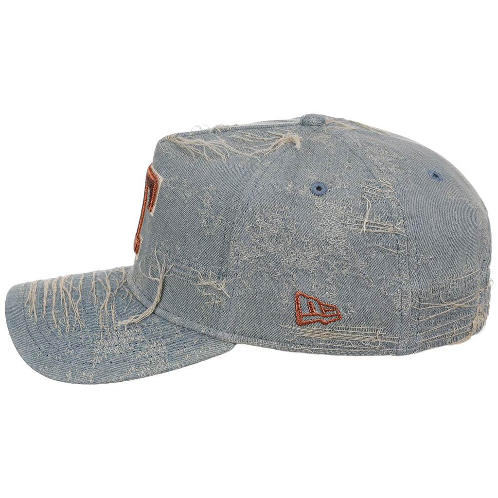 Texas Rangers MLB Oxidized Denim New Era 9FORTY A-Frame