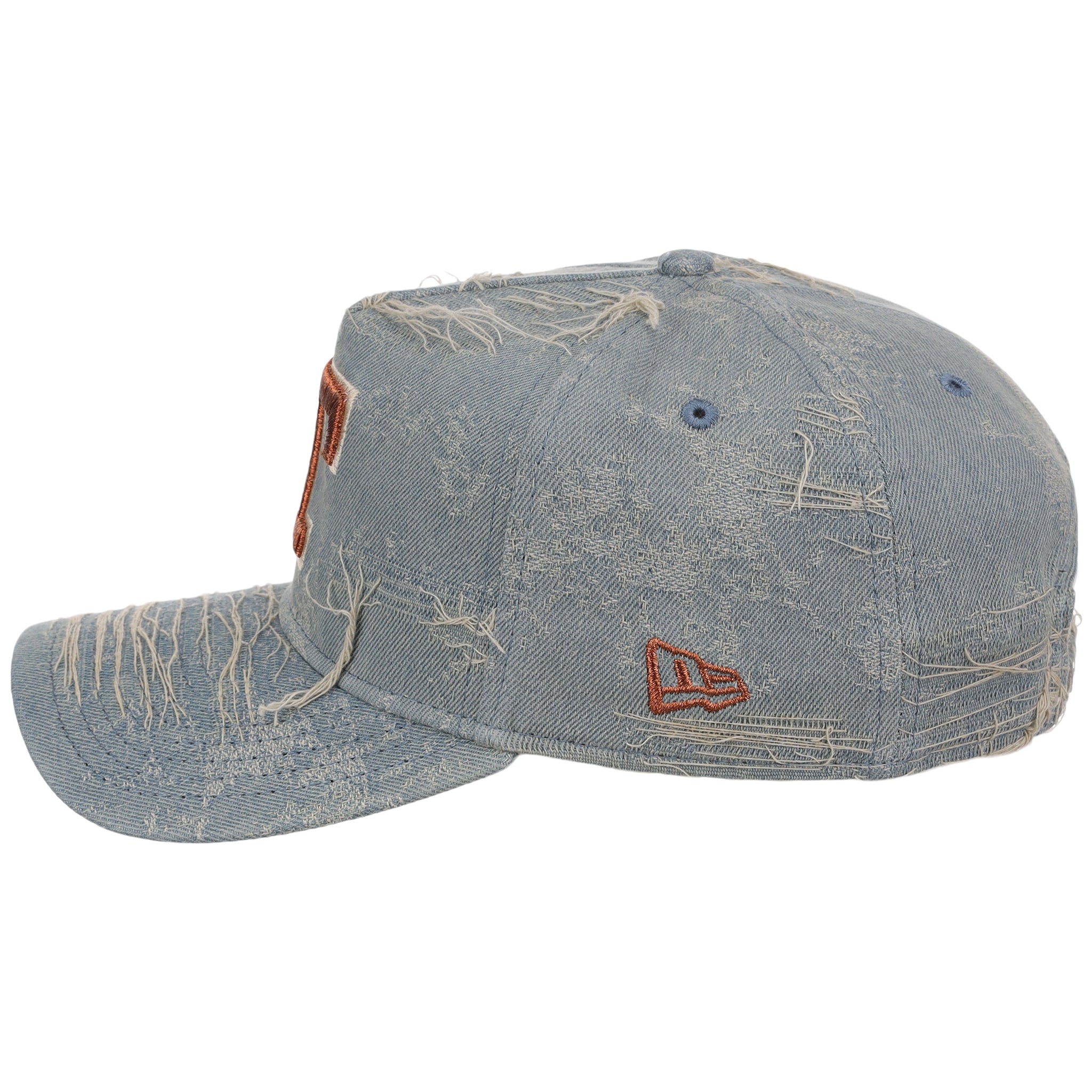 Texas Rangers MLB Oxidized Denim New Era 9FORTY A-Frame